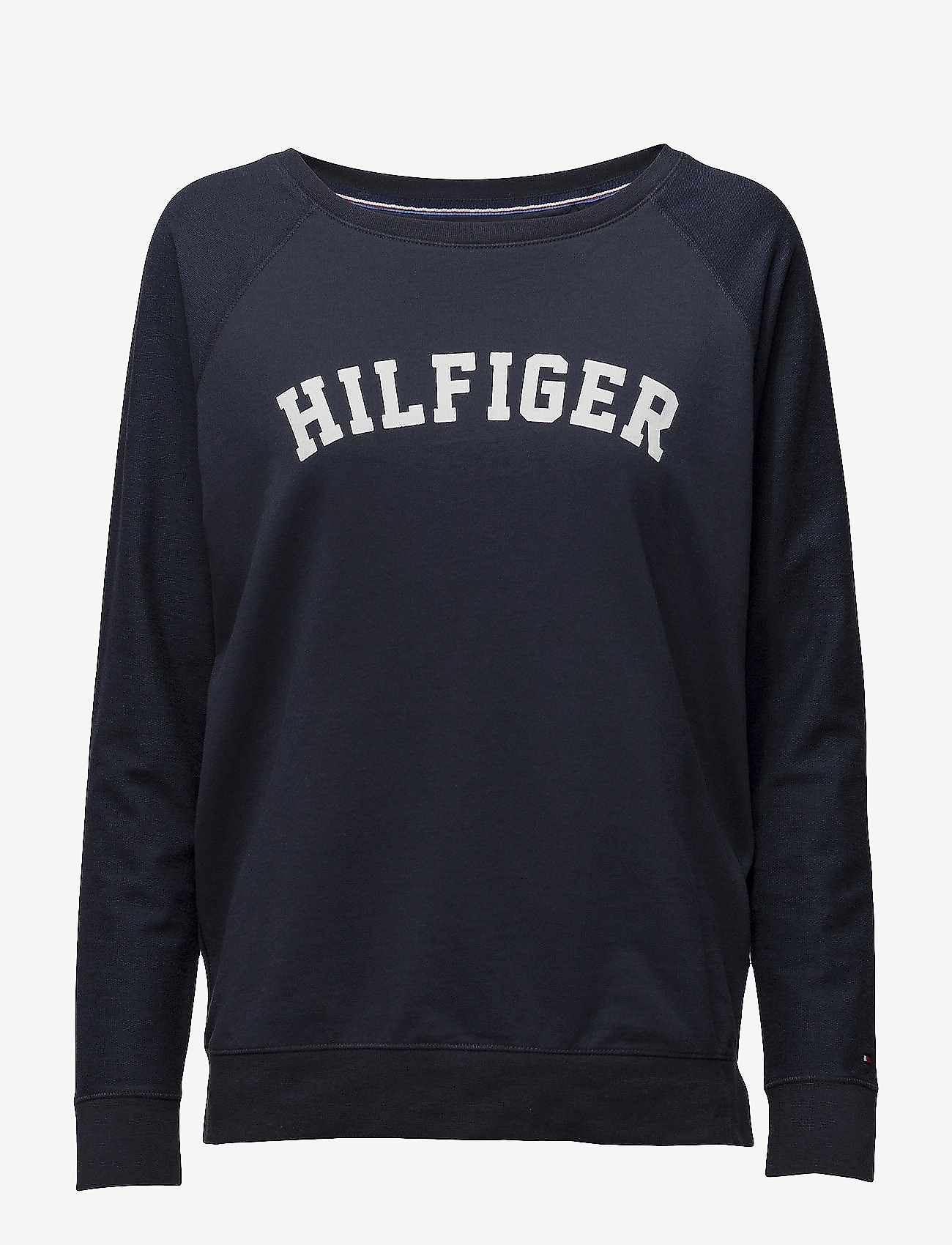 tommy hilfiger track top sweatshirt navy