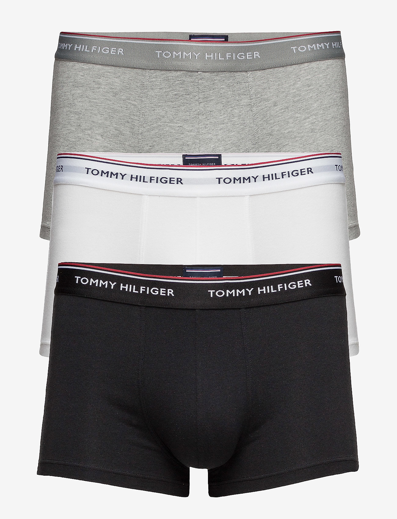 Tommy Hilfiger Low Rise Trunk Pack Premium Ess Black Grey Heather