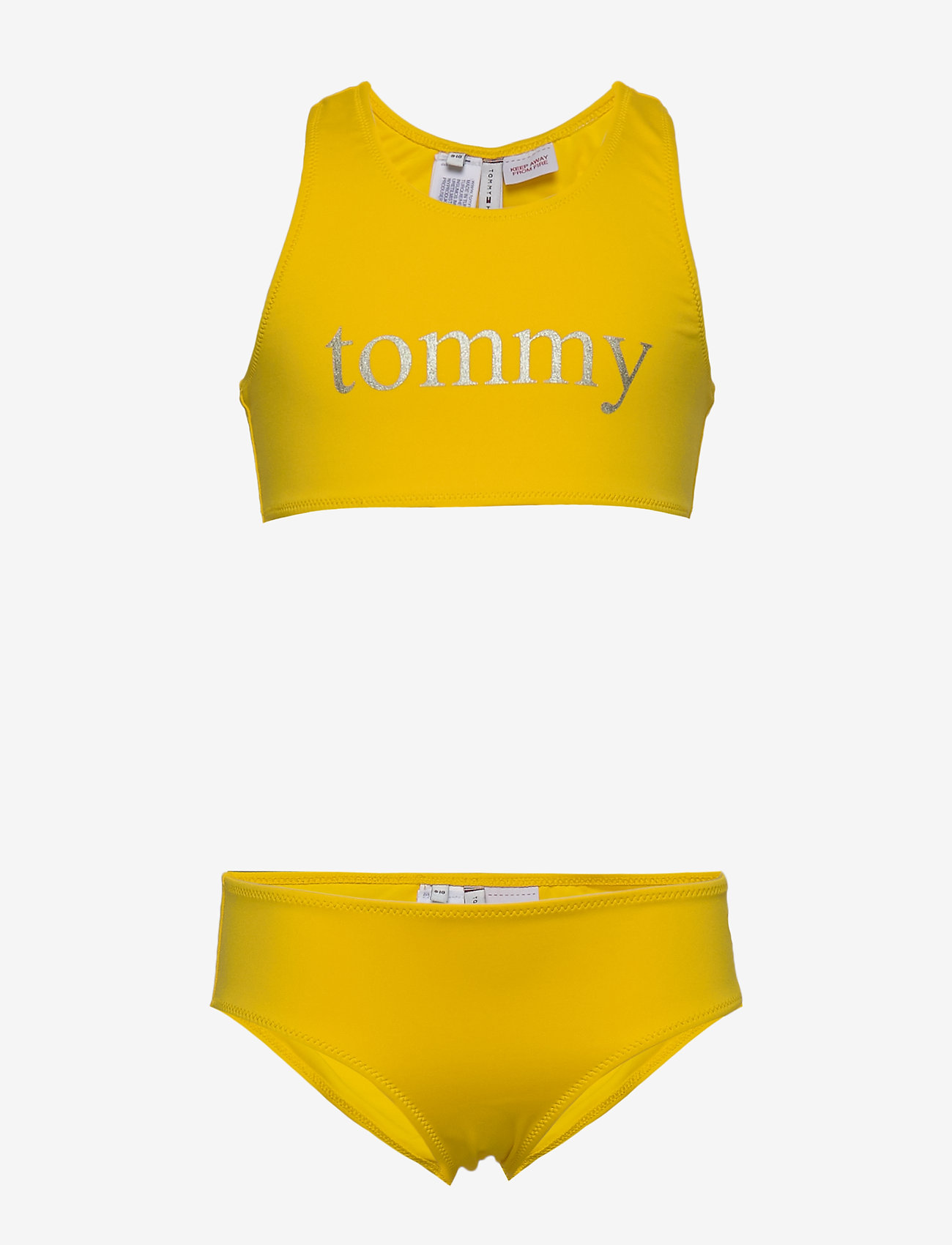 tommy hilfiger bikini yellow