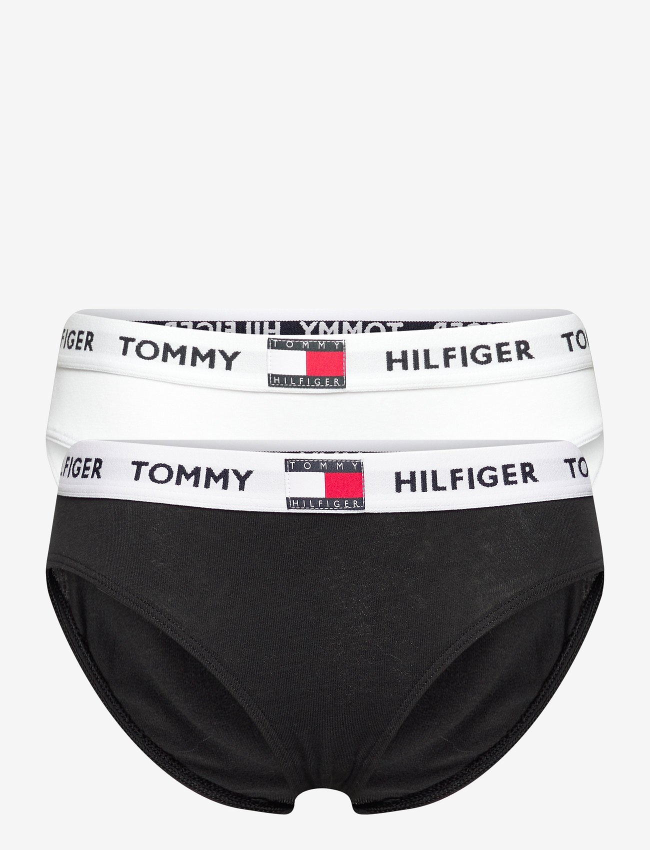 Tommy Hilfiger - 2P BIKINI - socks & underwear - white/black - 0