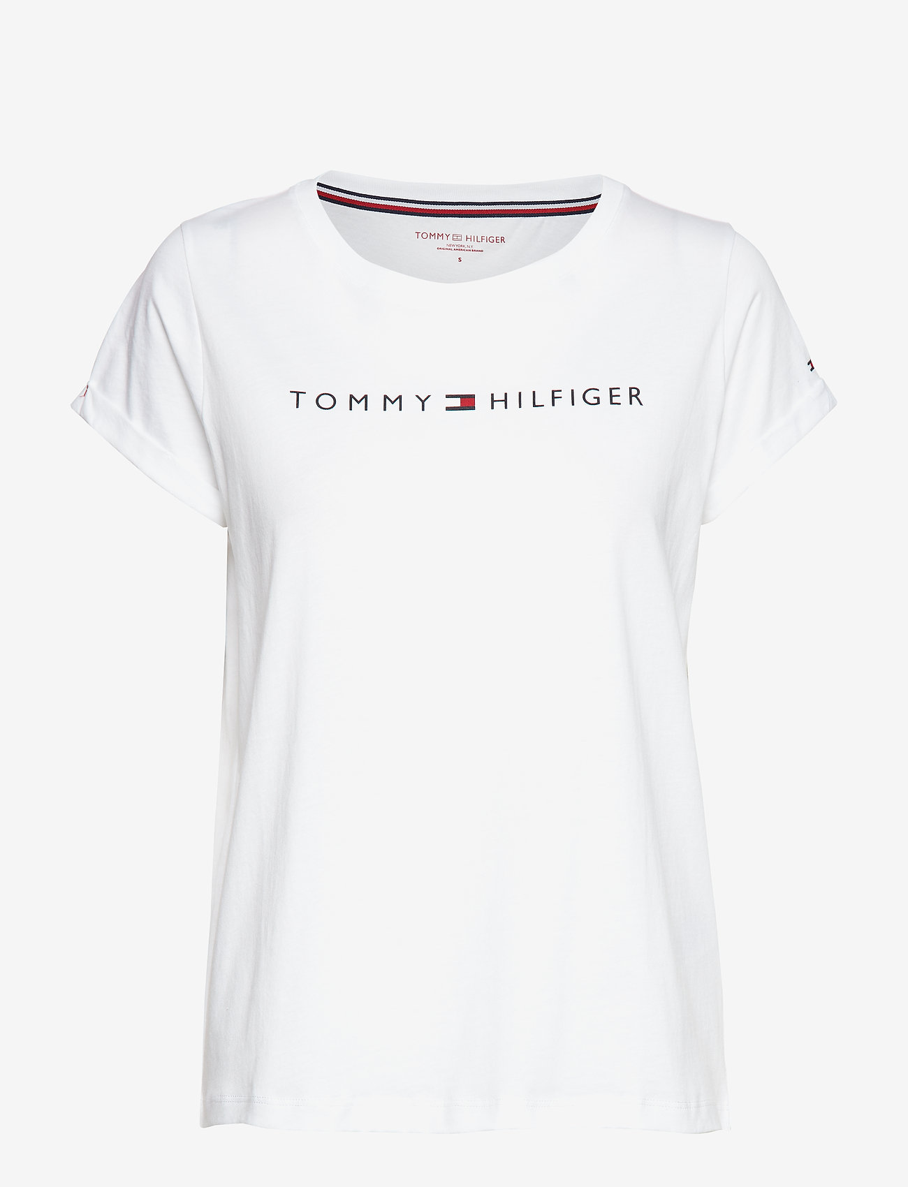 White Tommy Hilfiger Tee Top Sellers, UP TO 60% OFF | www 