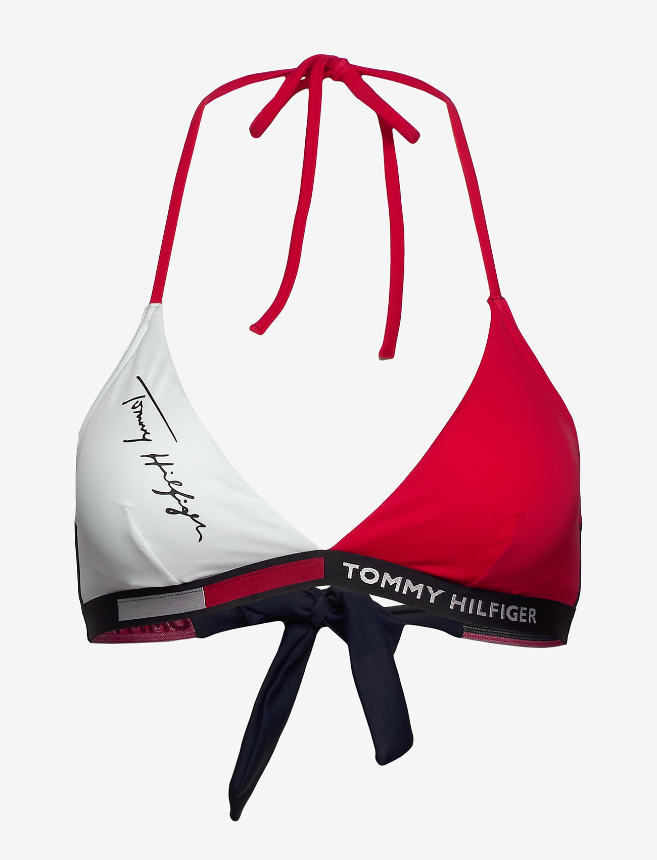 tommy hilfiger triangle fixed bikini