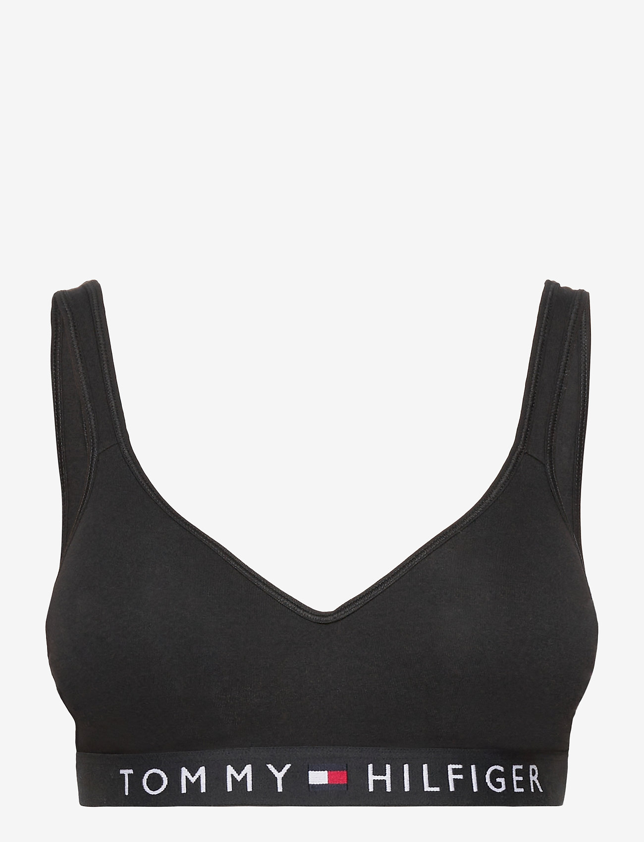 tommy hilfiger black bralette