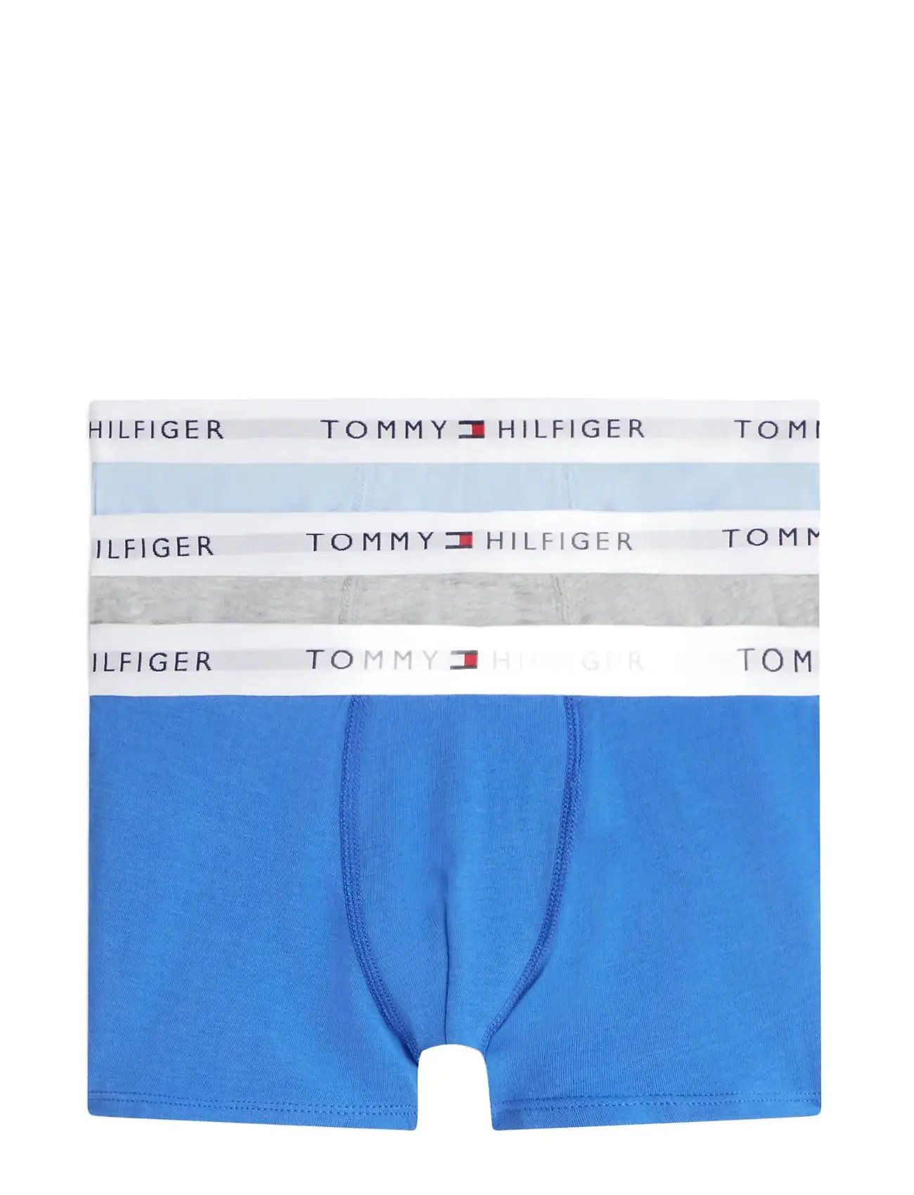Tommy Hilfiger 3P Trunk, 164-170, Blue, Undertøj > Underbukser, Børn