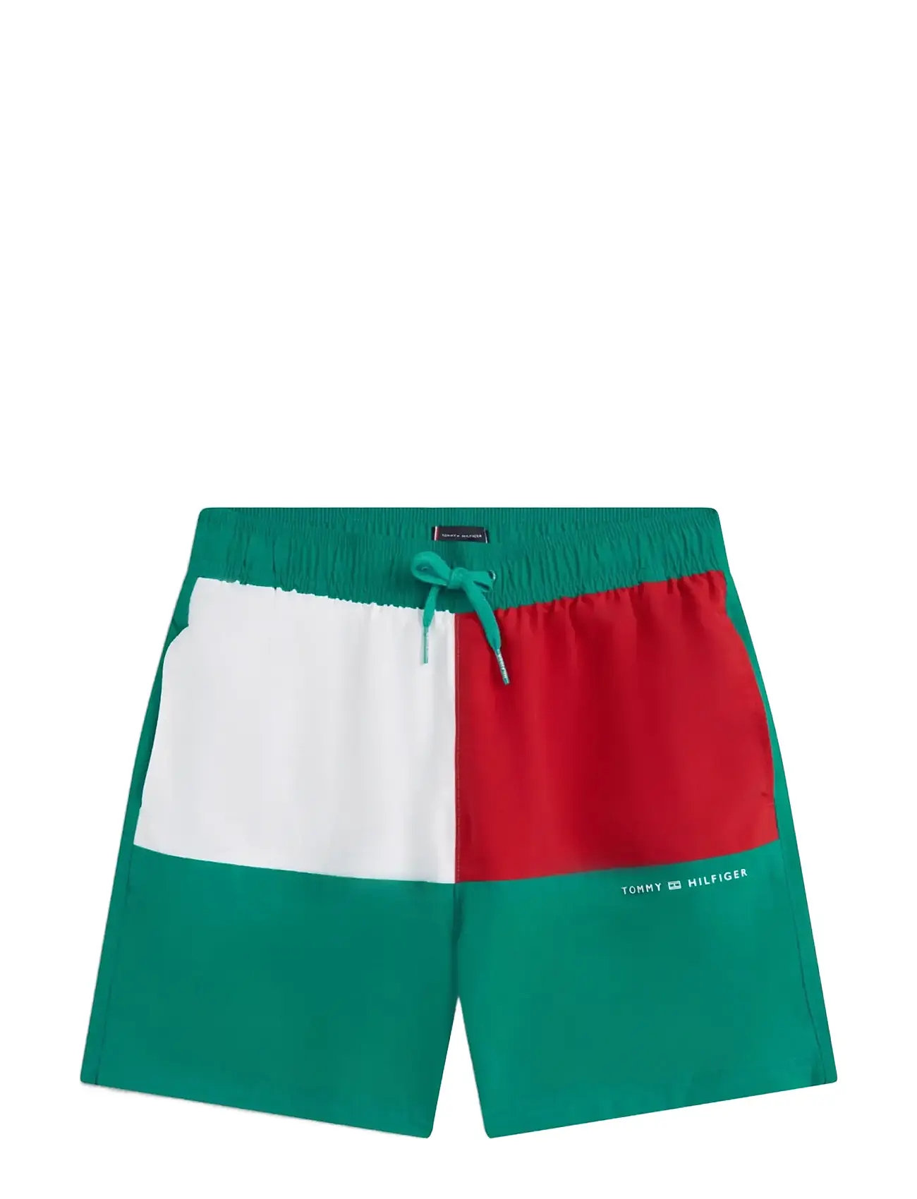 Tommy Hilfiger Medium Drawstring, 152-164, Green, Badetøj > Badeshorts, Børn