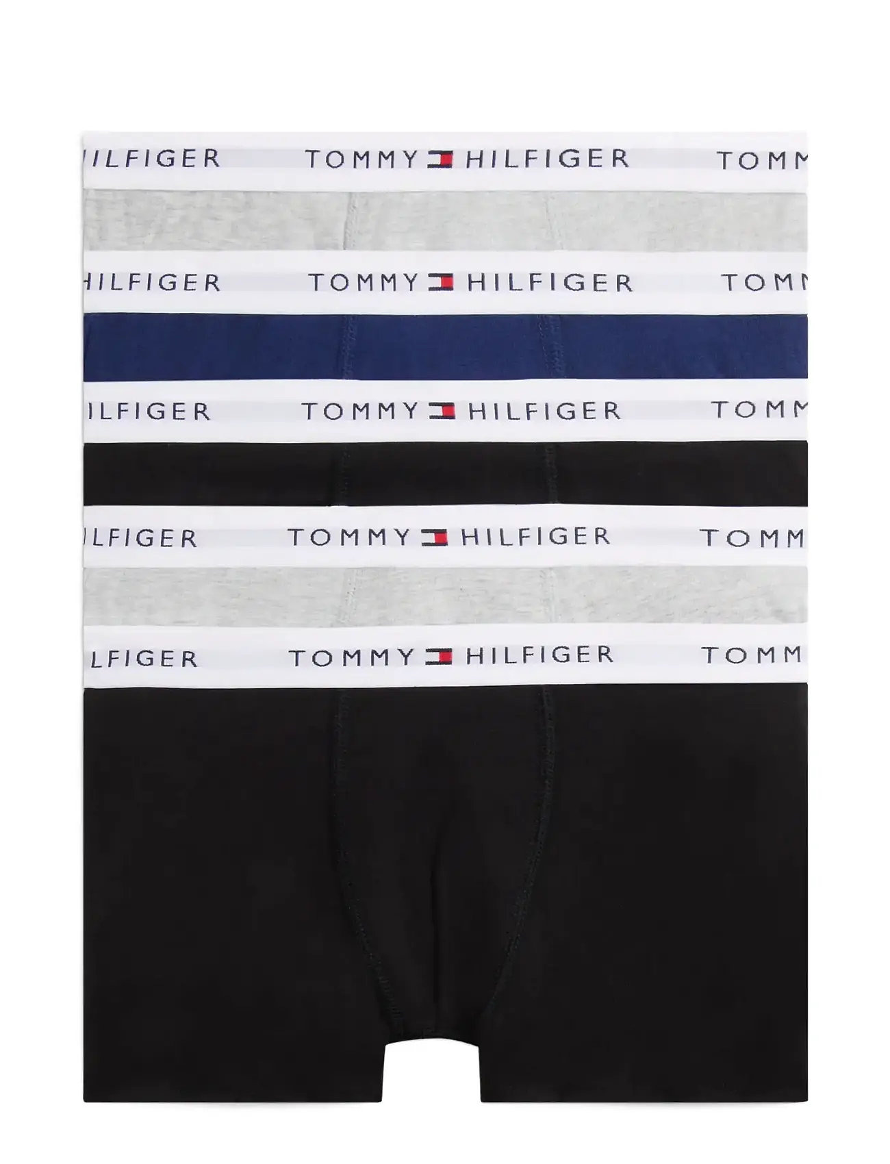 Tommy Hilfiger 5 Pk Trunk, 164-170, Black, Undertøj > Undertøjssæt, Børn