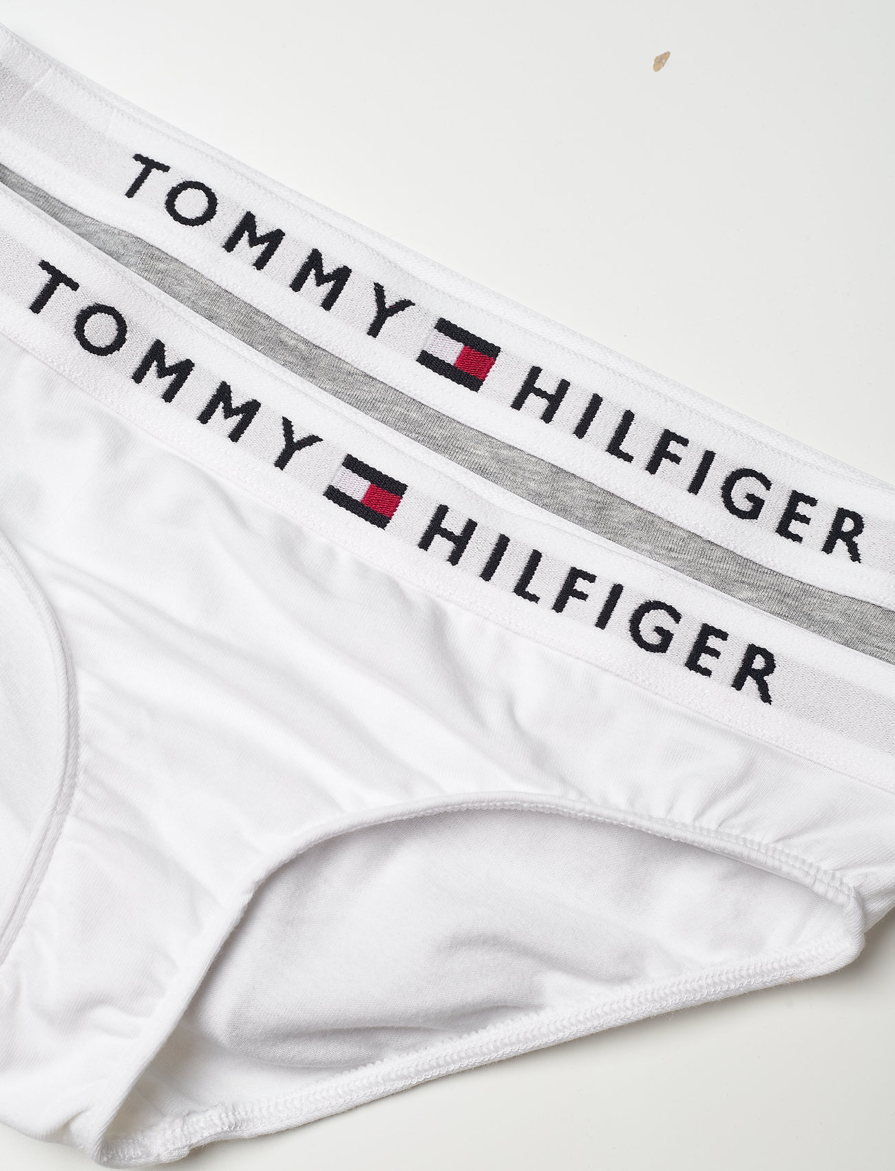 Tommy Hilfiger - 2P BIKINI - socks & underwear - mid grey heather/white - 1
