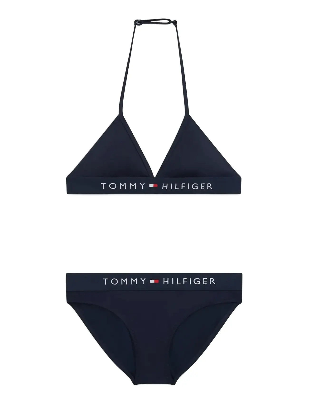 Tommy Hilfiger Triangle Set, 152-164, Navy, Undertøj > Undertøjssæt, Børn