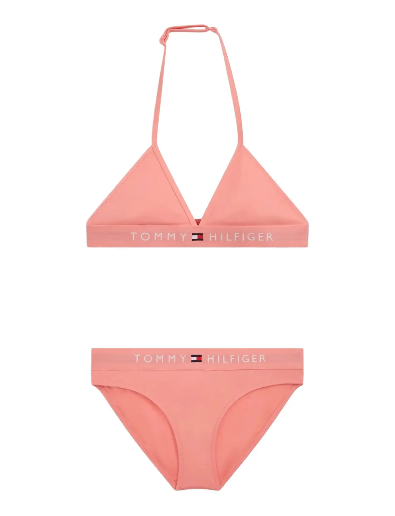 Tommy Hilfiger Triangle Set, 152-164, Coral, Undertøj > Undertøjssæt, Børn