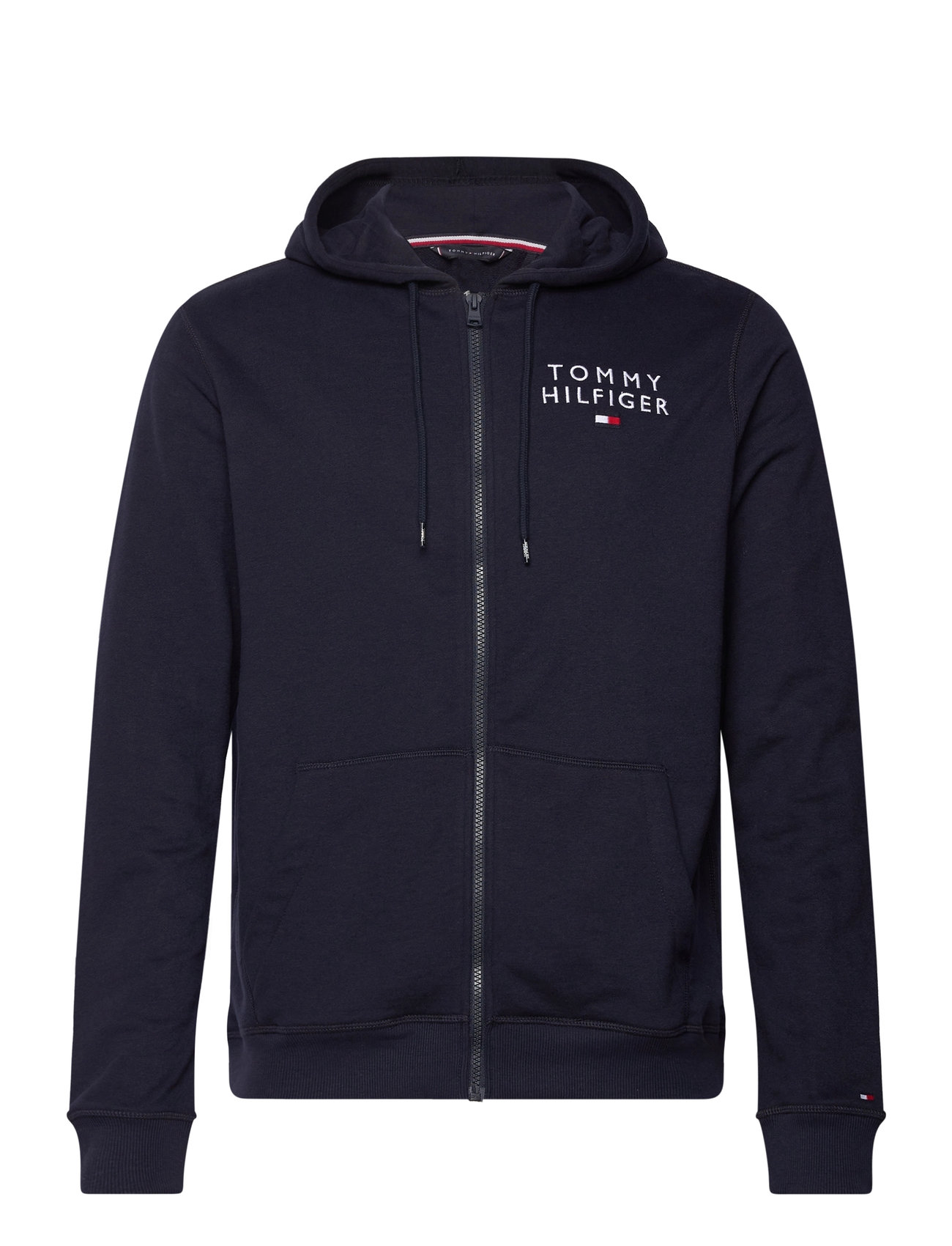 Tommy Hilfiger Fz Hoodie Hwk Marinblå