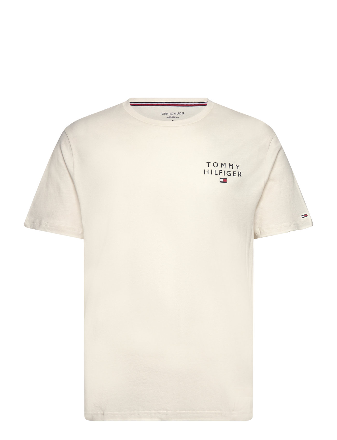Cn Ss Tee Logo Cream Tommy Hilfiger