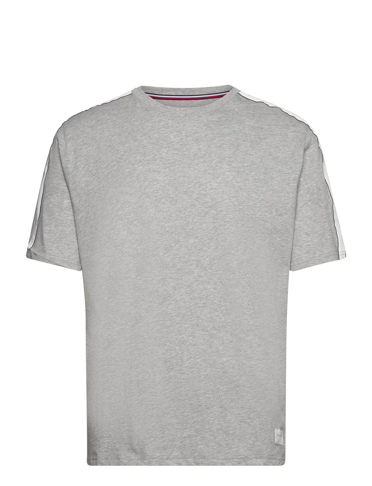 Ss Tee Logo Grey Tommy Hilfiger