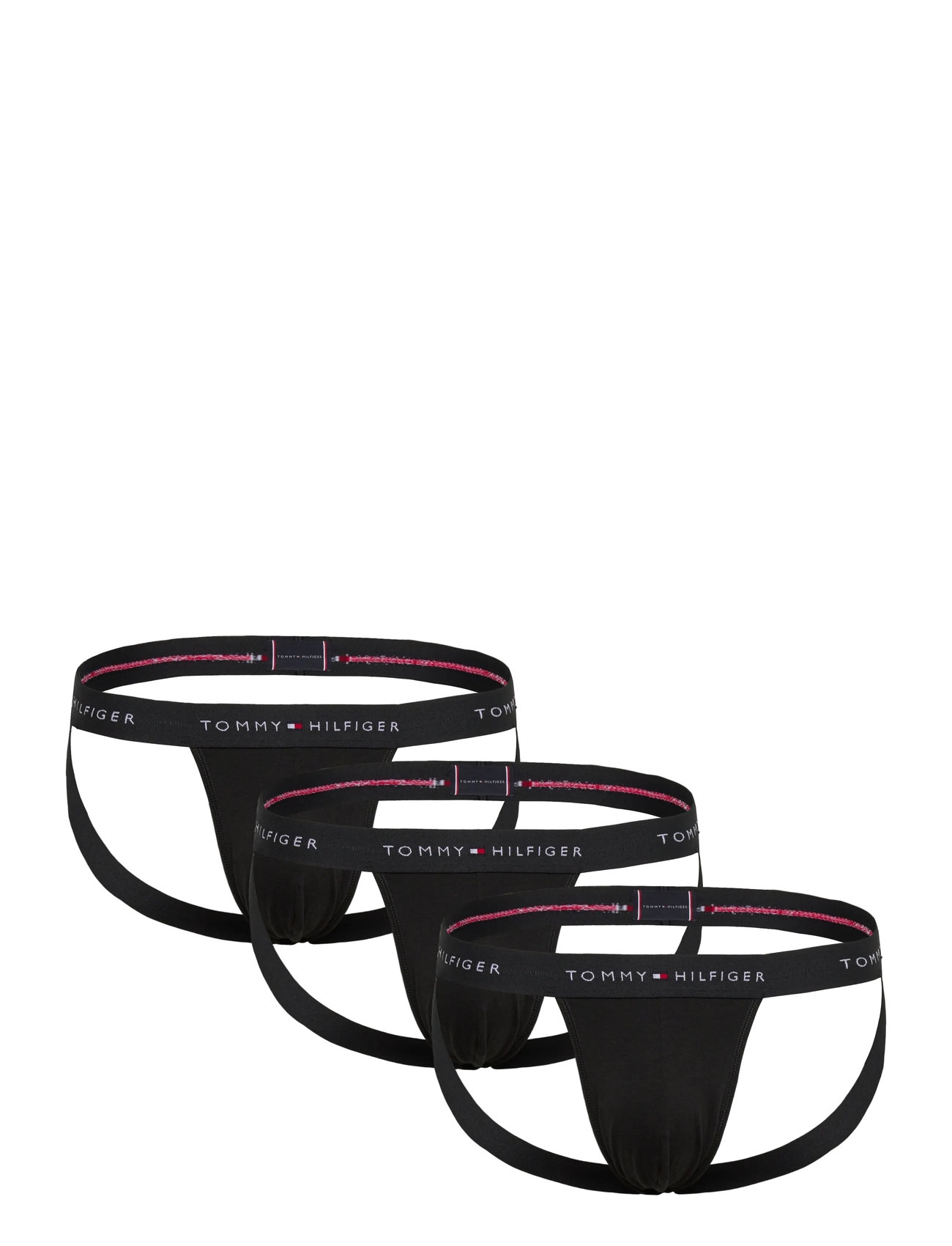 TOMMY HILFIGER 3P Jockstrap Wb Schwarz - XL - Herren