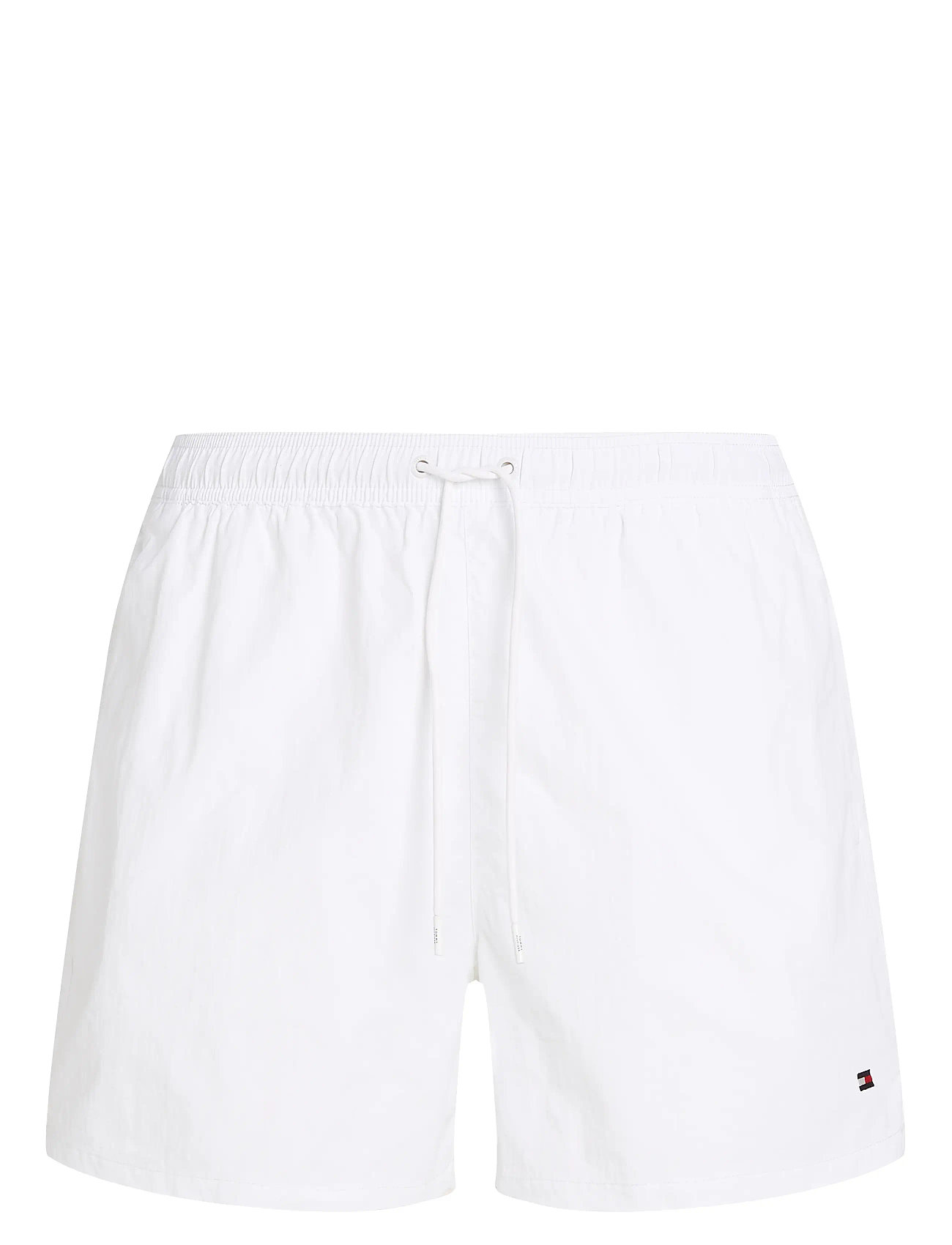 Medium Drawstring Badeshorts White Tommy Hilfiger