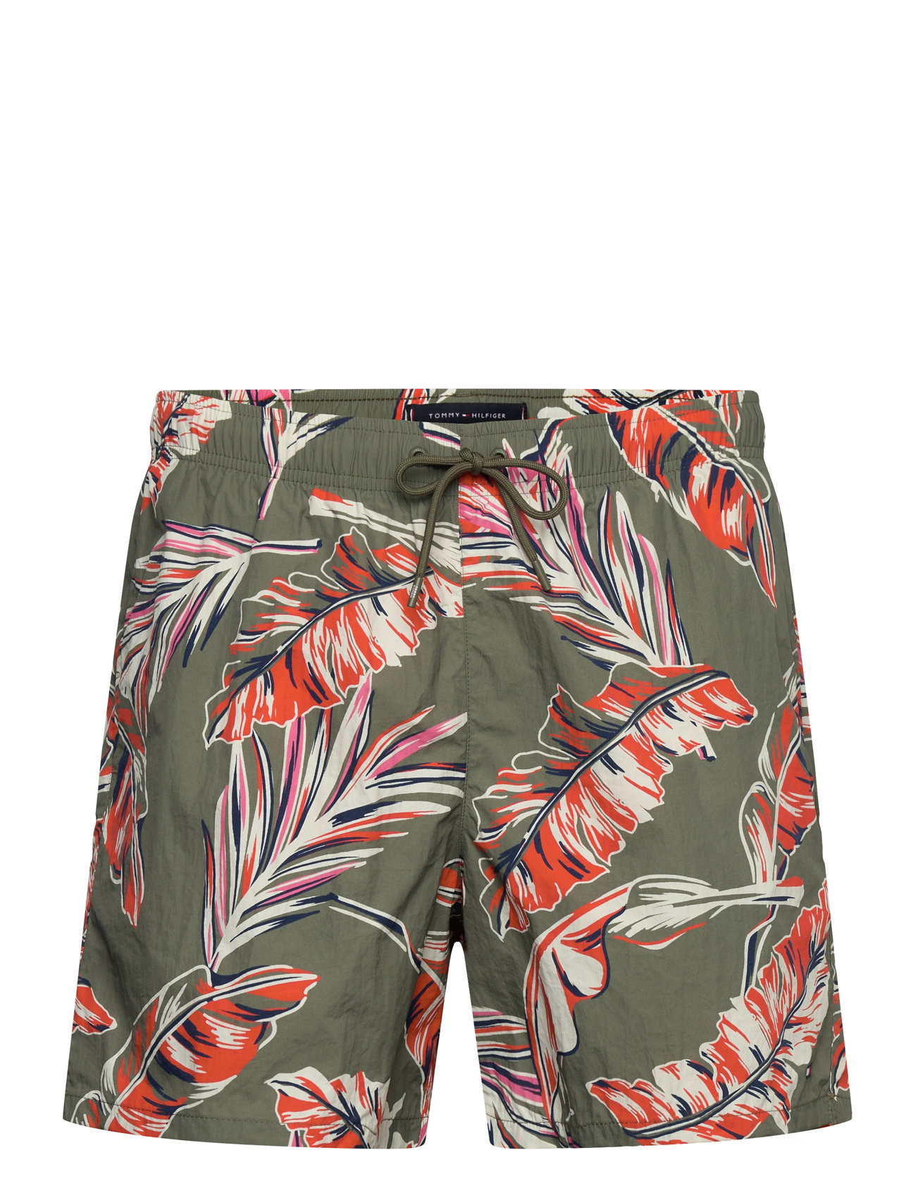 Medium Drawstring Print Badeshorts Multi/patterned Tommy Hilfiger