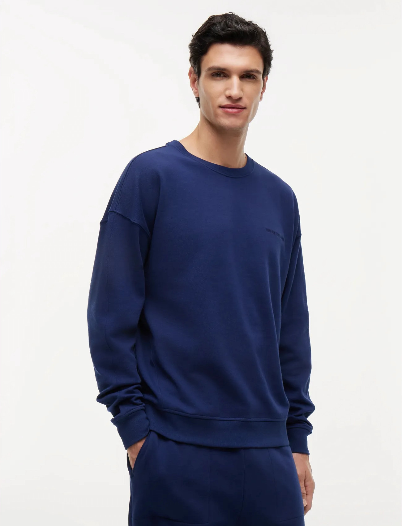 Tommy Hilfiger Track Top, M, Navy, Sweatshirts & Hættetrøjer > Sweatshirts, Herre