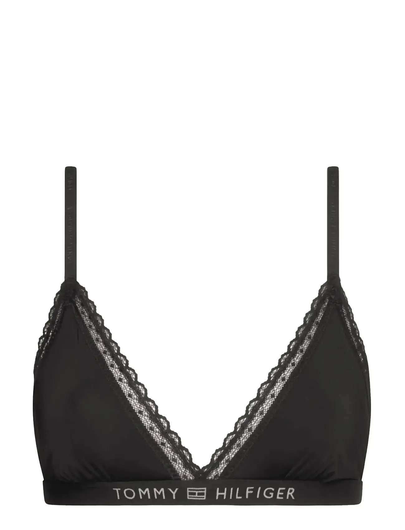 TOMMY HILFIGER Unlined Triangle Schwarz - M - Damen