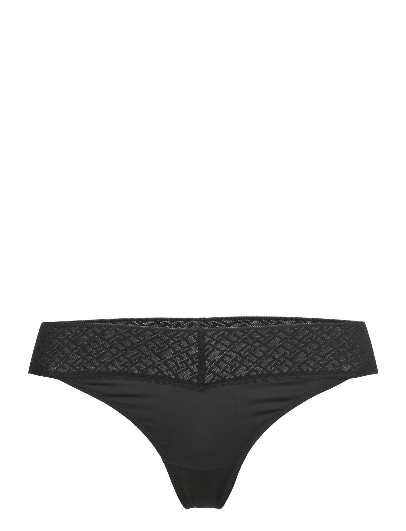 Thong  G-streng Undertøj Black Tommy Hilfiger