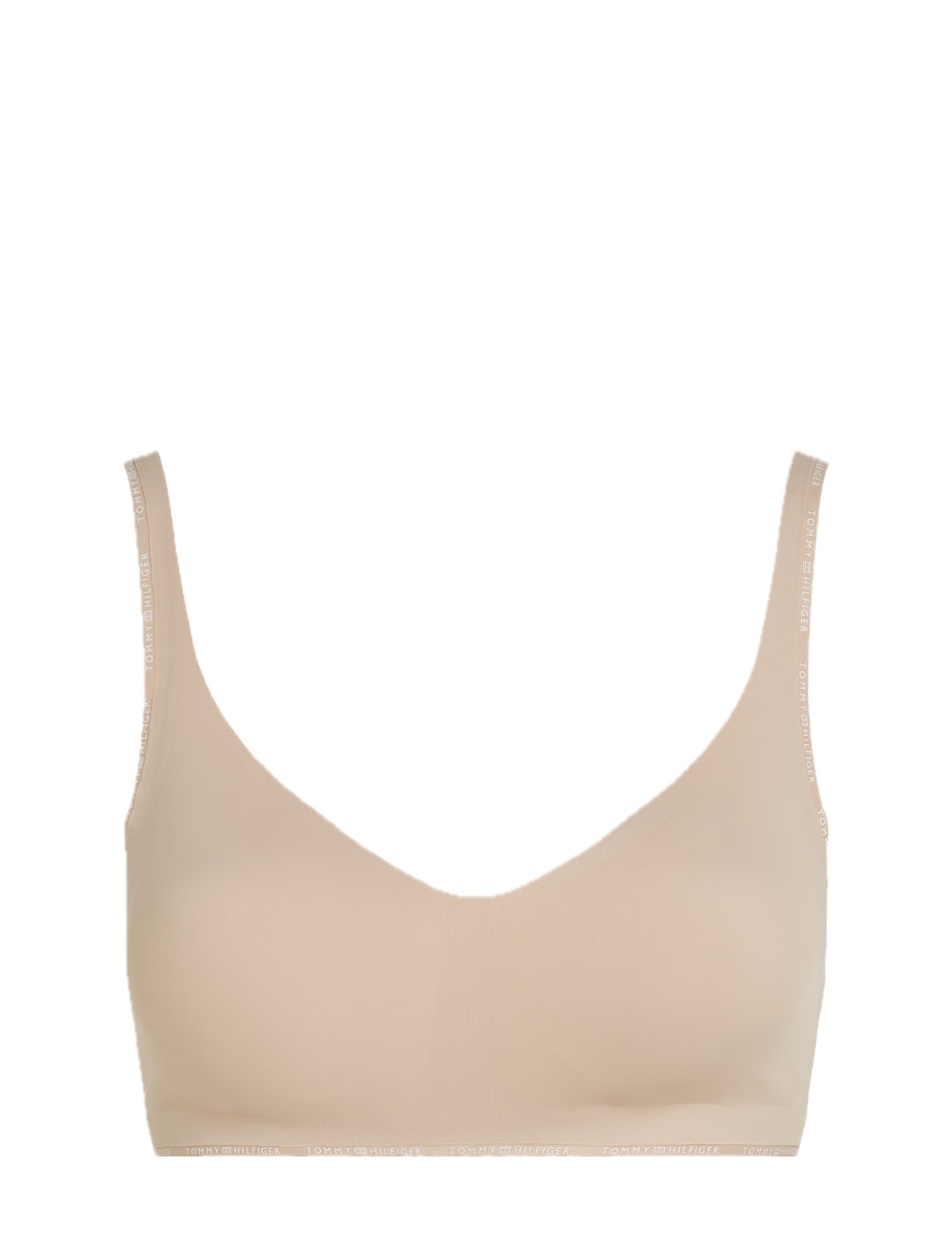 Ll Triangle Lingerie Bras & Tops Soft Bras Non Wired Bras Beige Tommy Hilfiger