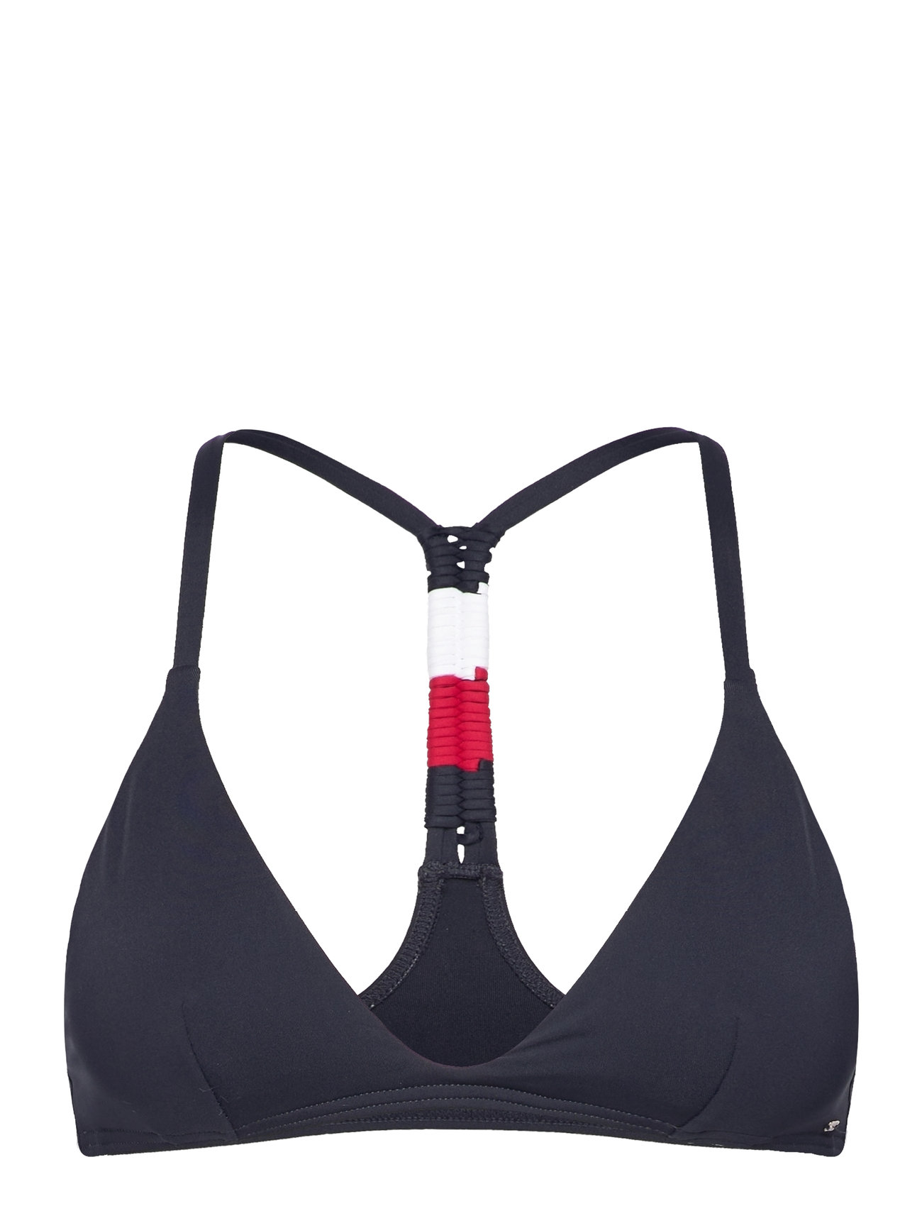 Racerback Triangle Rp Swimwear Bikinis Bikini Tops Triangle Bikinitops Navy Tommy Hilfiger