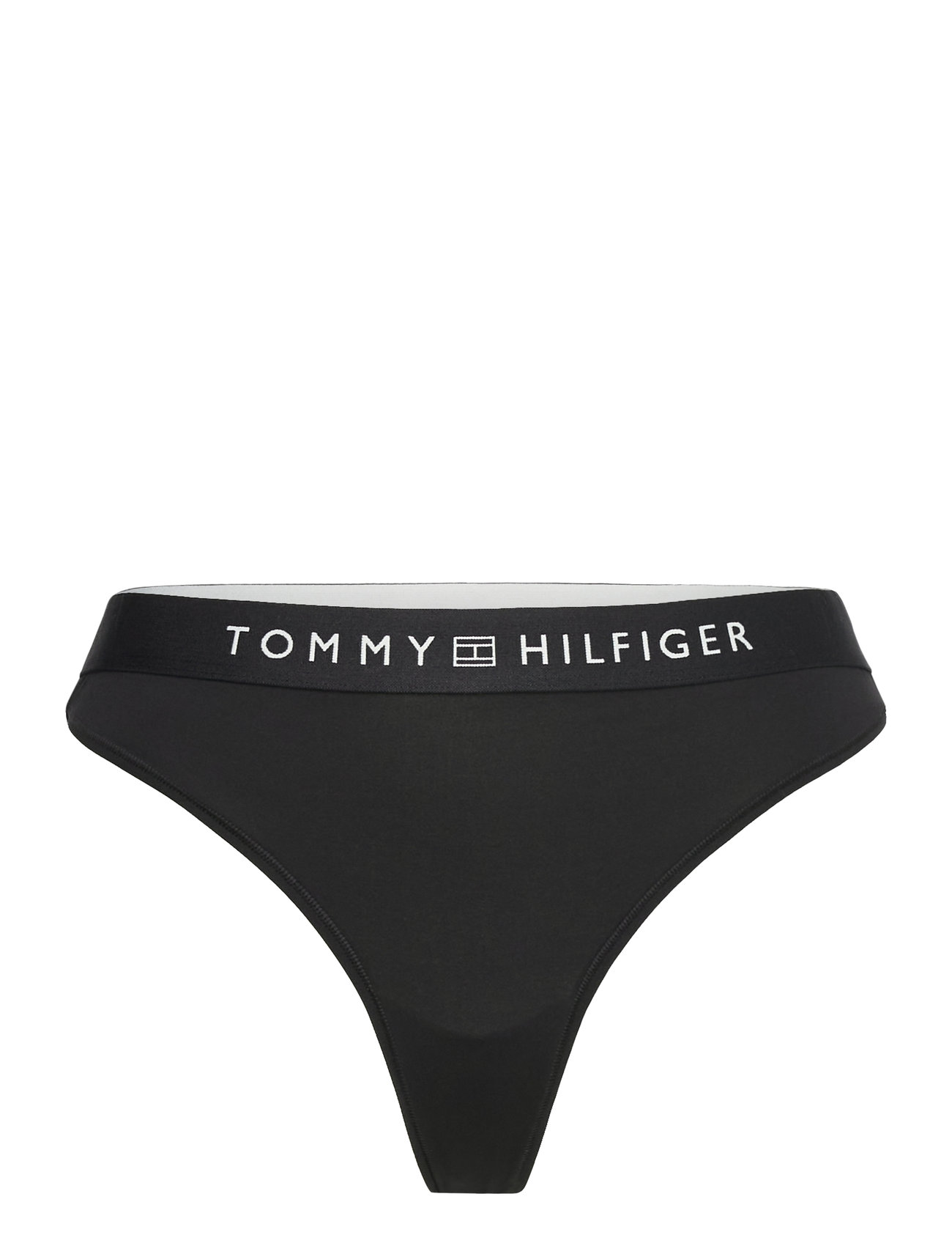 Thong  G-streng Undertøj Black Tommy Hilfiger