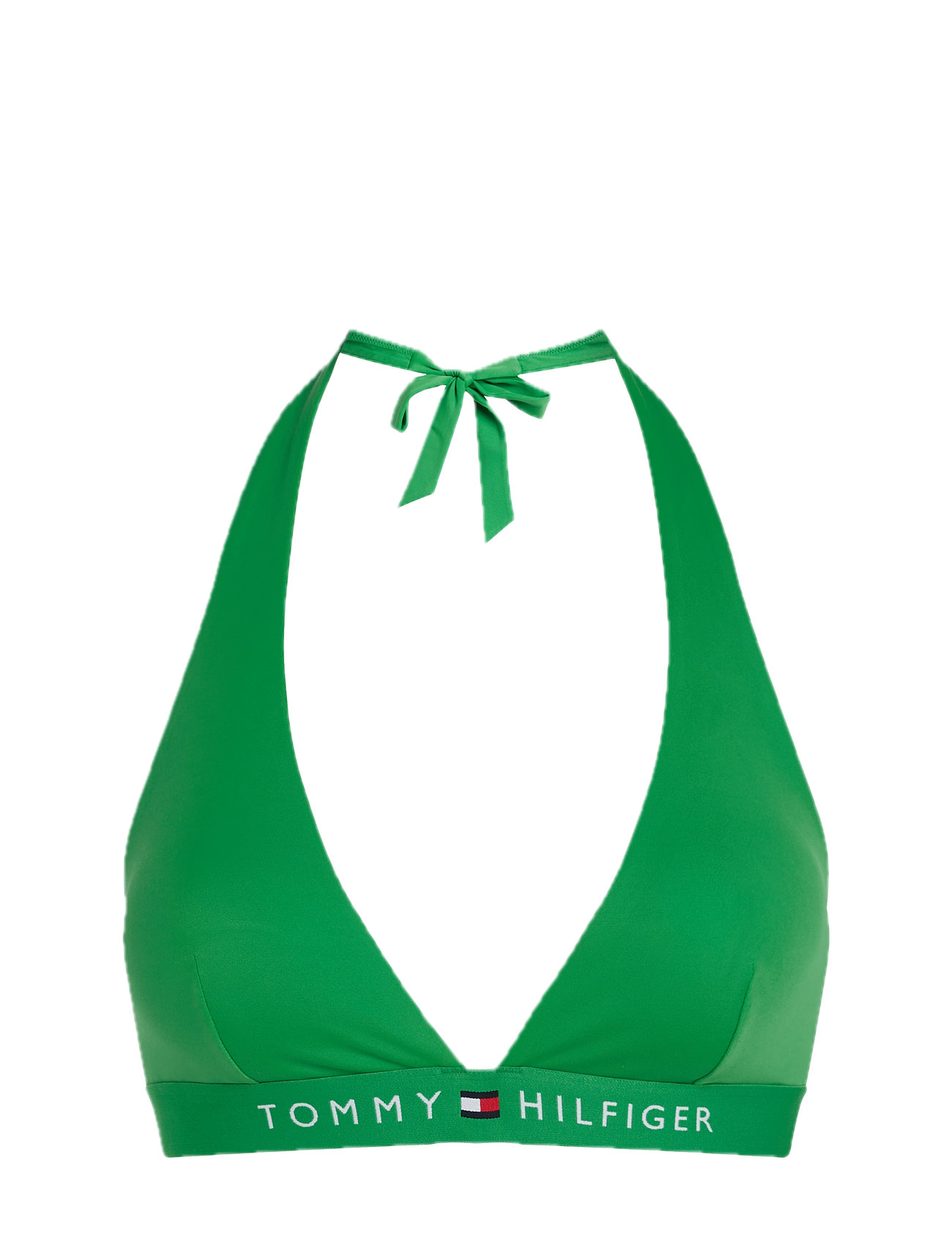 Halter Rp Swimwear Bikinis Bikini Tops Triangle Bikinitops Green Tommy Hilfiger