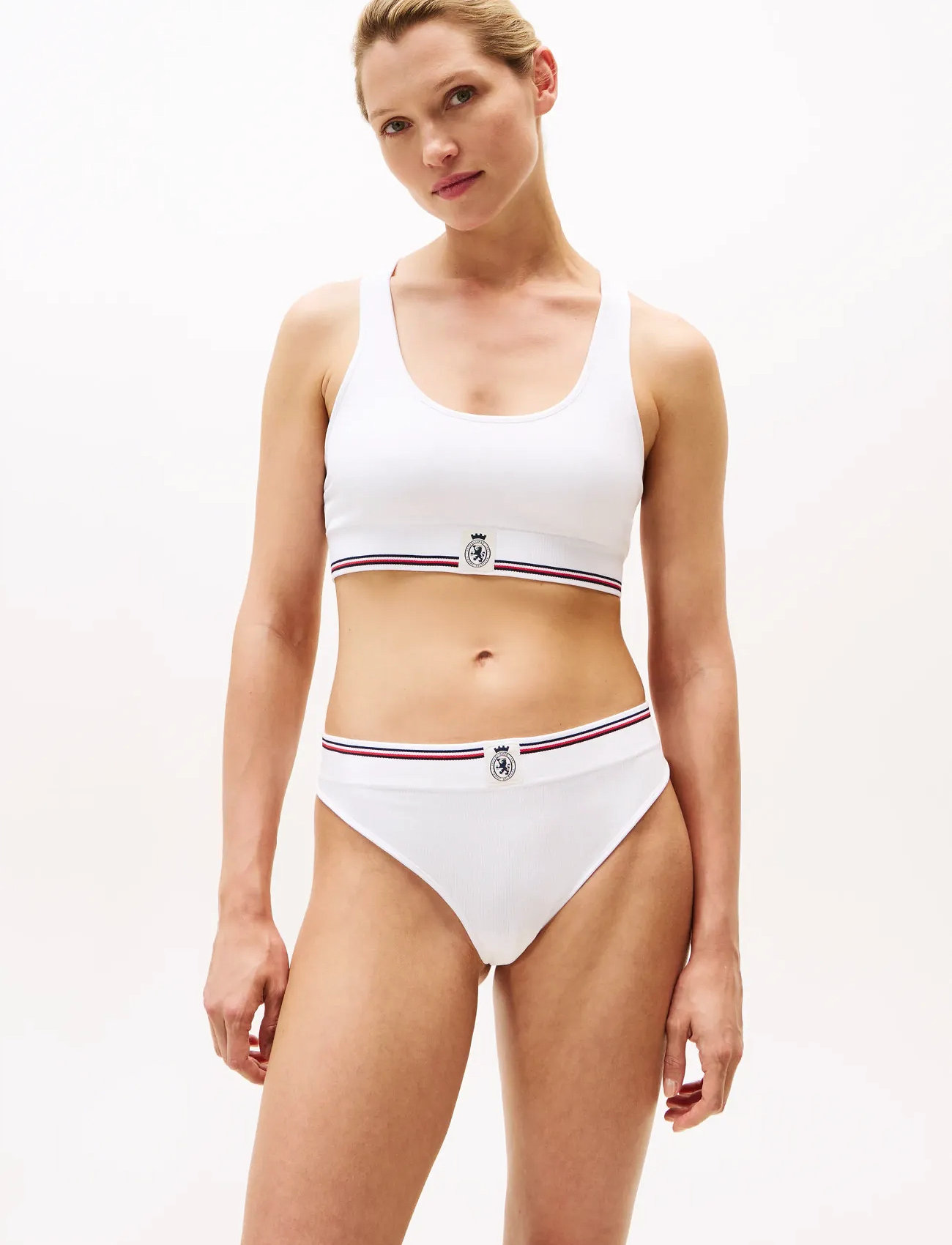 Tommy Hilfiger Thong, L, White, Trusser > G-Streng, Dame