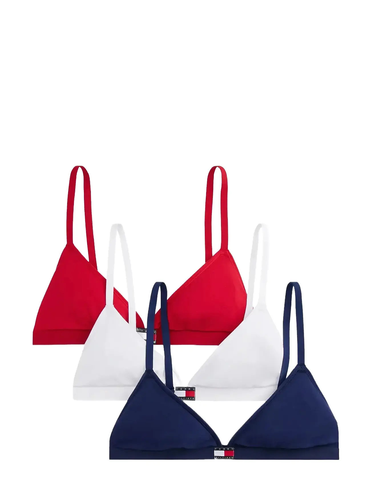 TOMMY HILFIGER 3 Pack Triangle Blau - XL - Damen