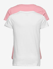 Tommy Hilfiger - 2P CN TEE SS - rose tan/white - 1