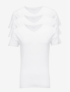STRETCH VN TEE SS 3PACK - multipack t-skjorter - white