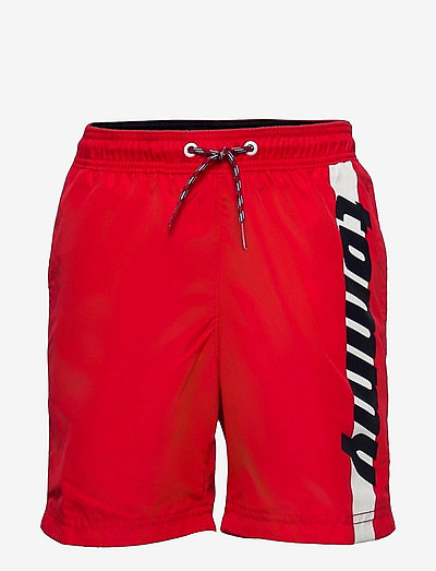 MEDIUM DRAWSTRING - sweat shorts - primary red