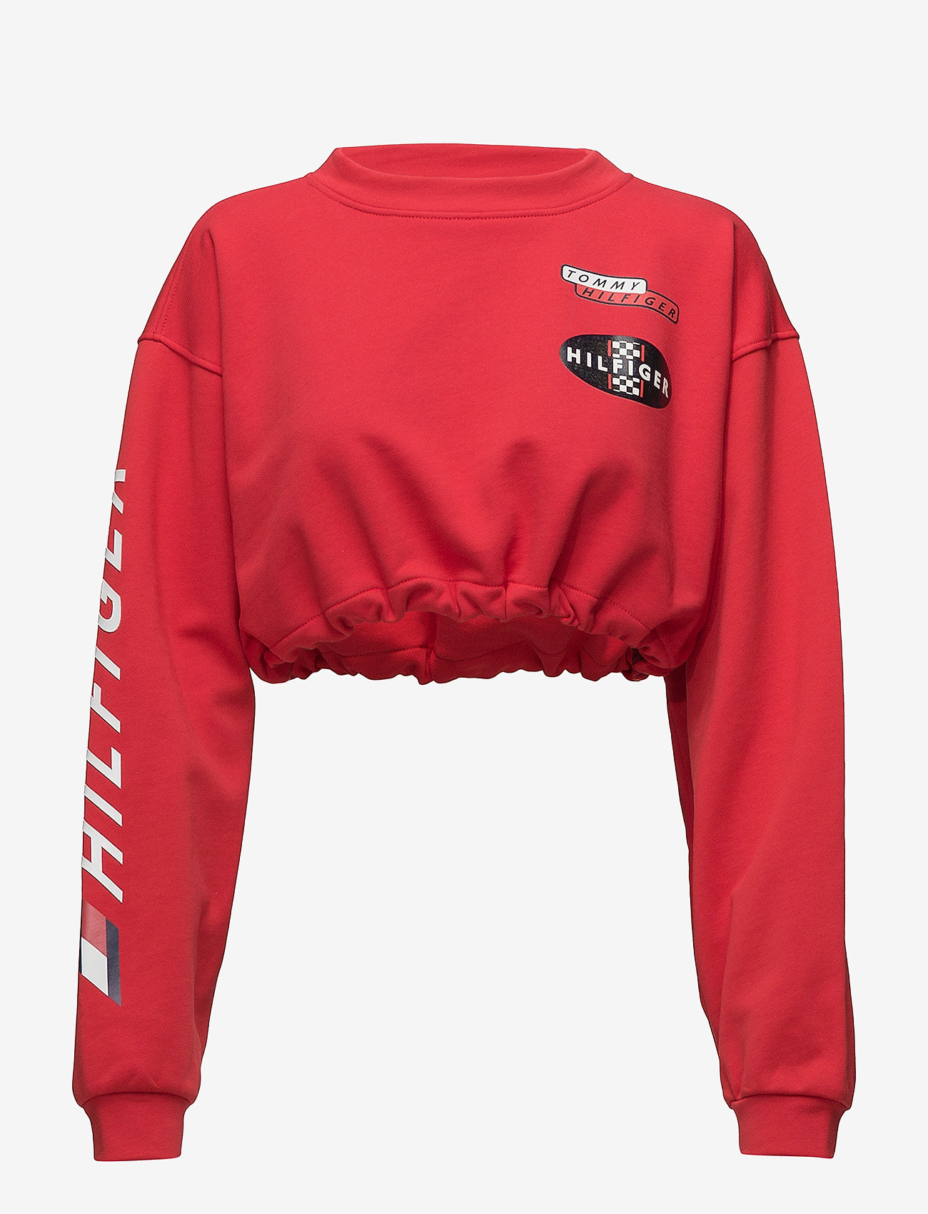 hilfiger cropped sweatshirt