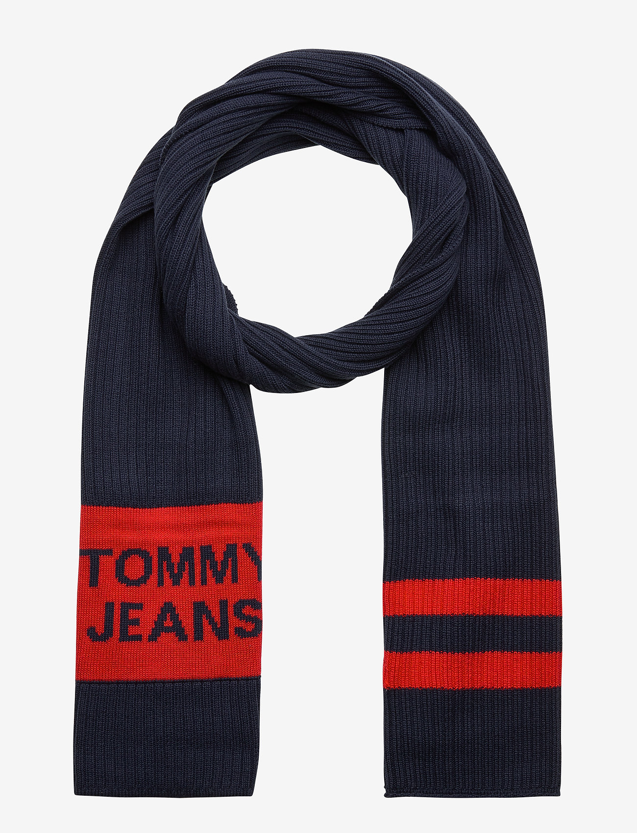 tommy hilfiger logo scarf