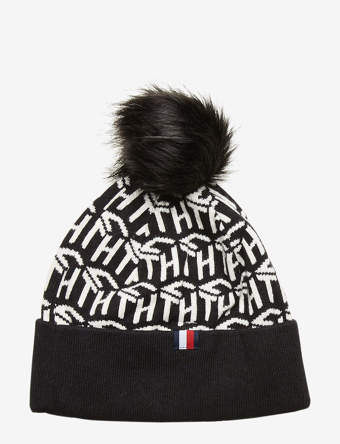 grey tommy hilfiger beanie