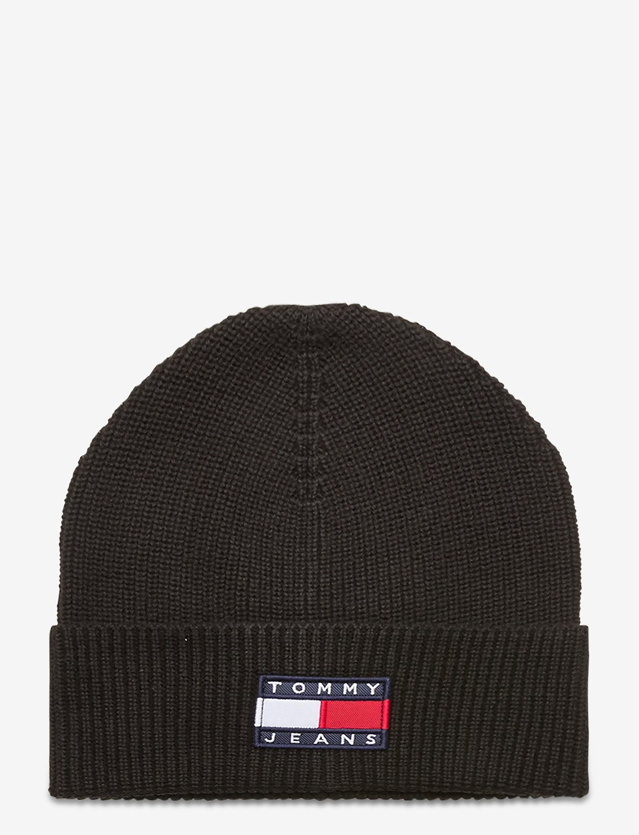 black tommy hilfiger beanie