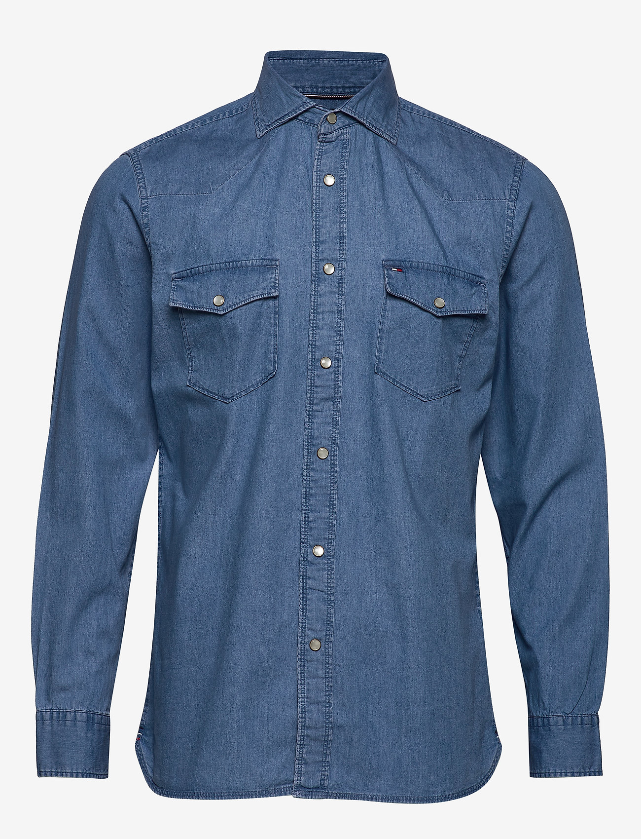 tommy denim shirt