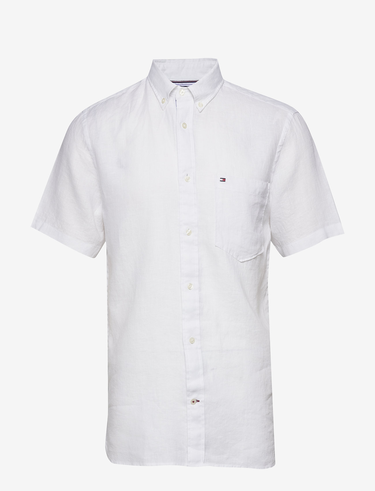 Linen Shirt S/s (White) (44.95 