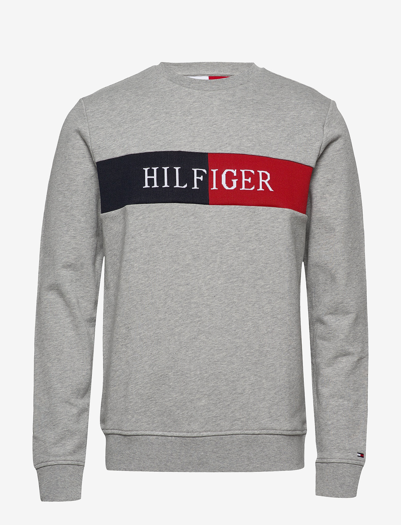 grey hilfiger sweatshirt