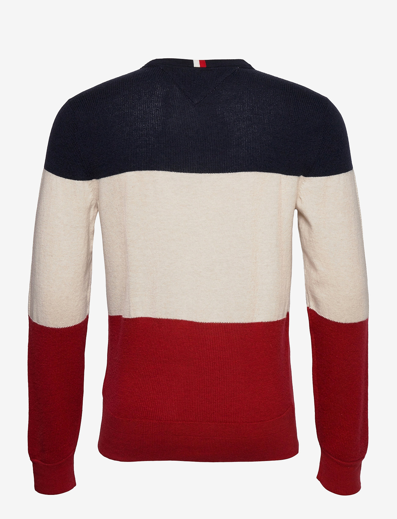 tommy color block sweater