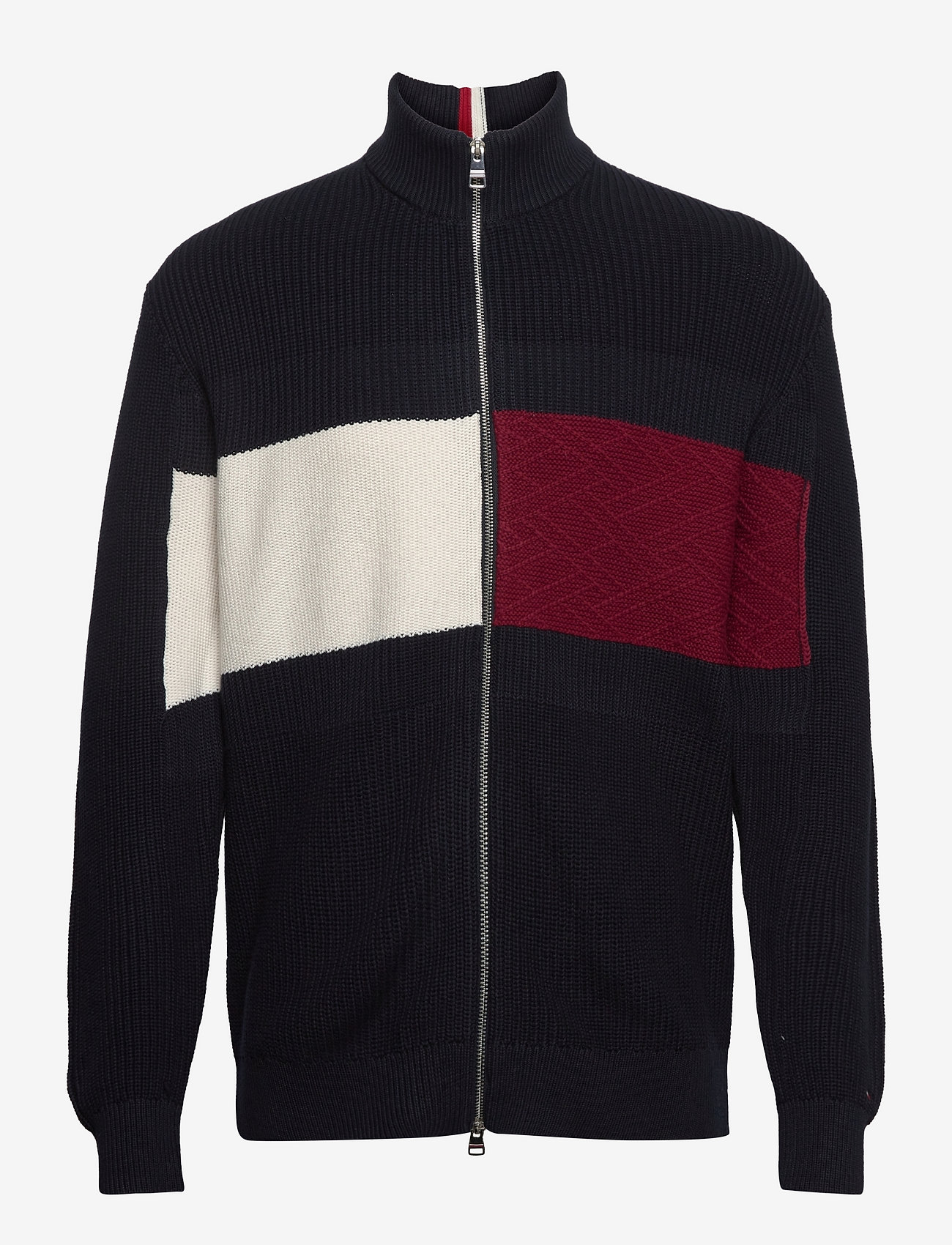 tommy hilfiger colorblock cardigan