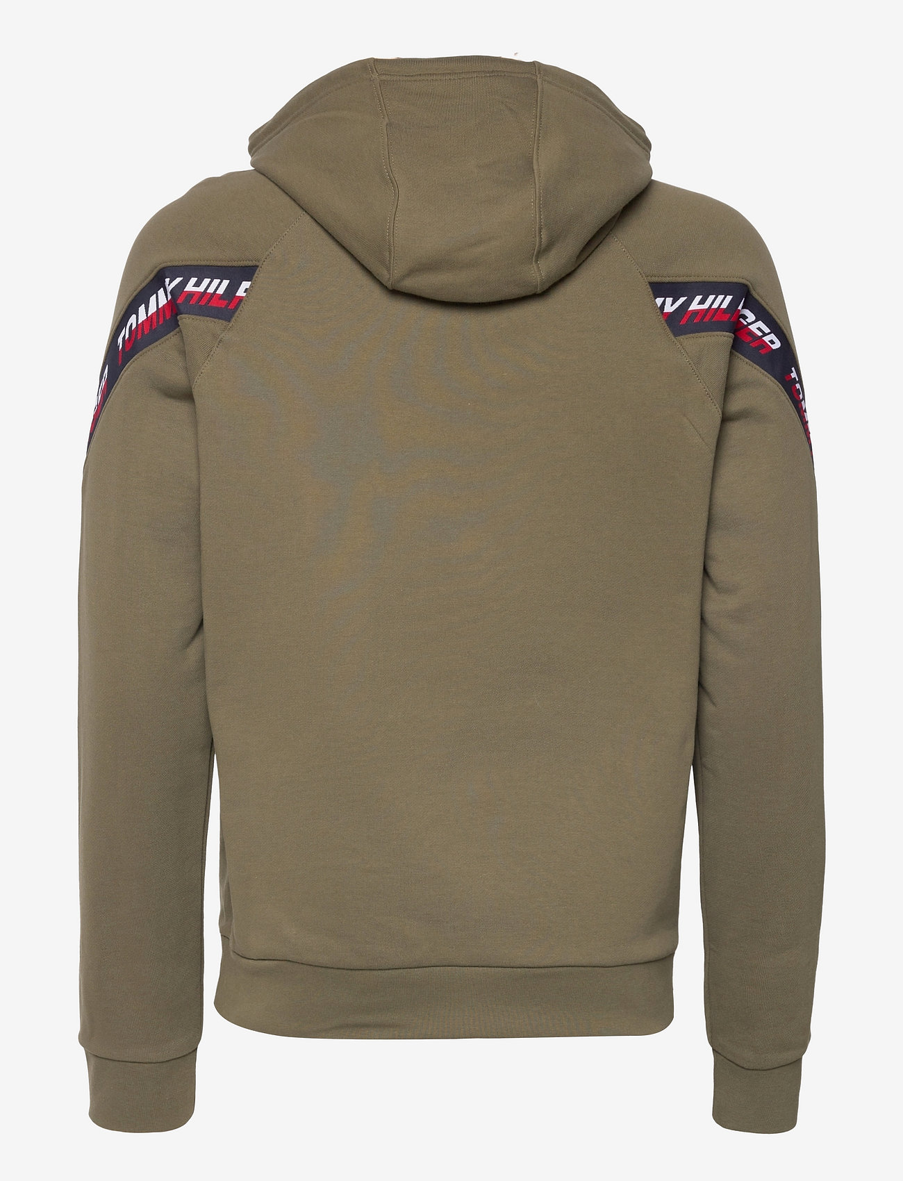 tommy hilfiger tape hooded top