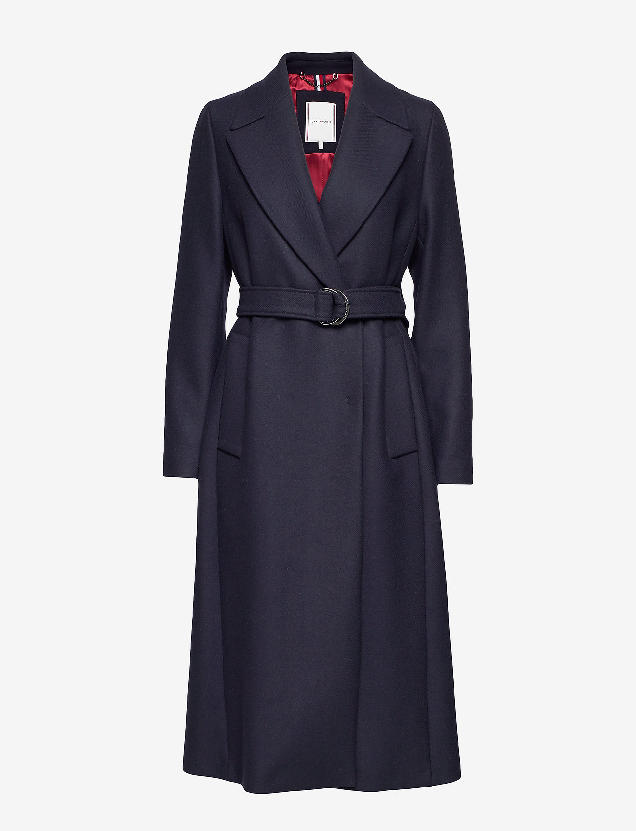 Tommy Hilfiger Womens Standard Wool Blend Classic Hooded Toggle Coat