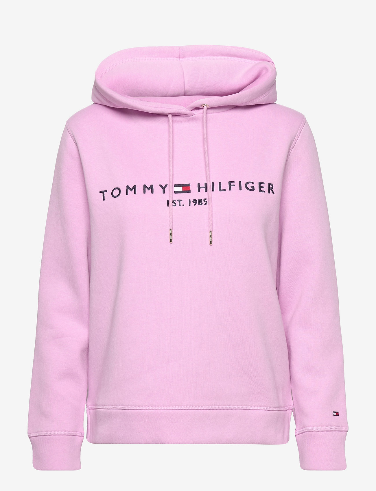 Tommy Hilfiger - REGULAR HILFIGER HOODIE - džemperi ar kapuci - luminous lilac - 0