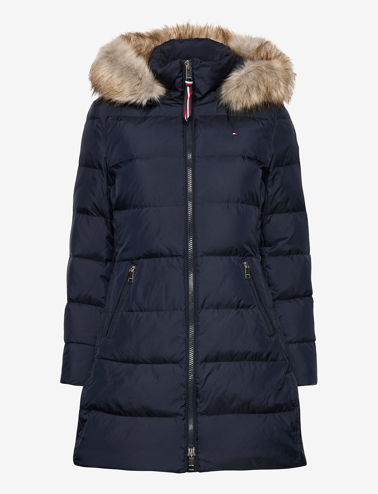 tommy hilfiger padded down coat