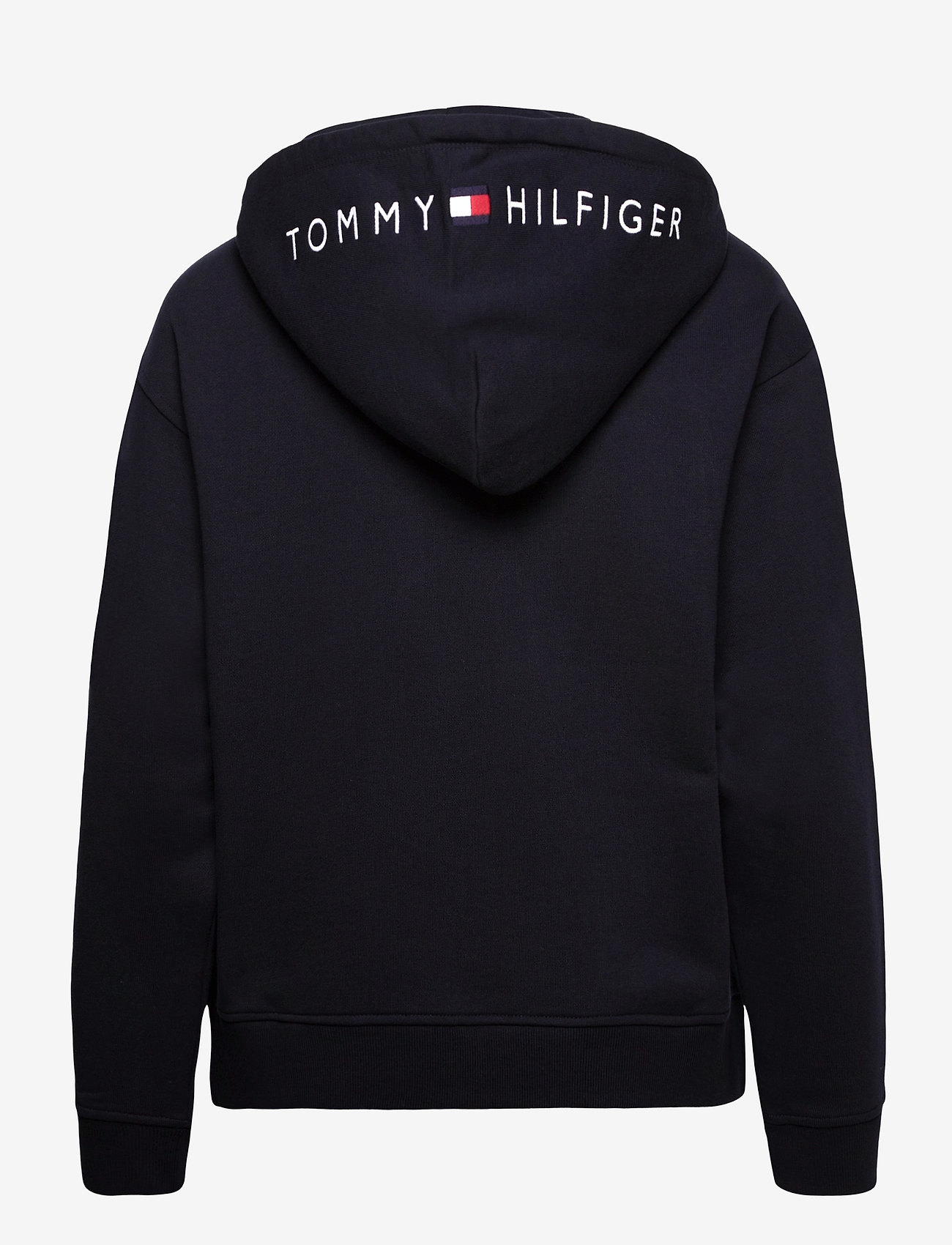 Tommy Hilfiger Boys Long Sleeve Matt Logo Zip Up Hoodie 