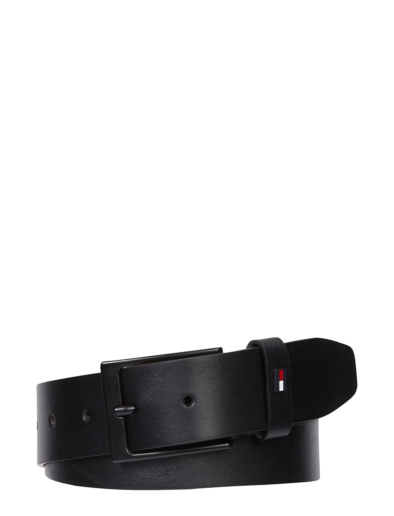 Layton New Leather 3.5 Accessories Belts Classic Belts Black Tommy Hilfiger