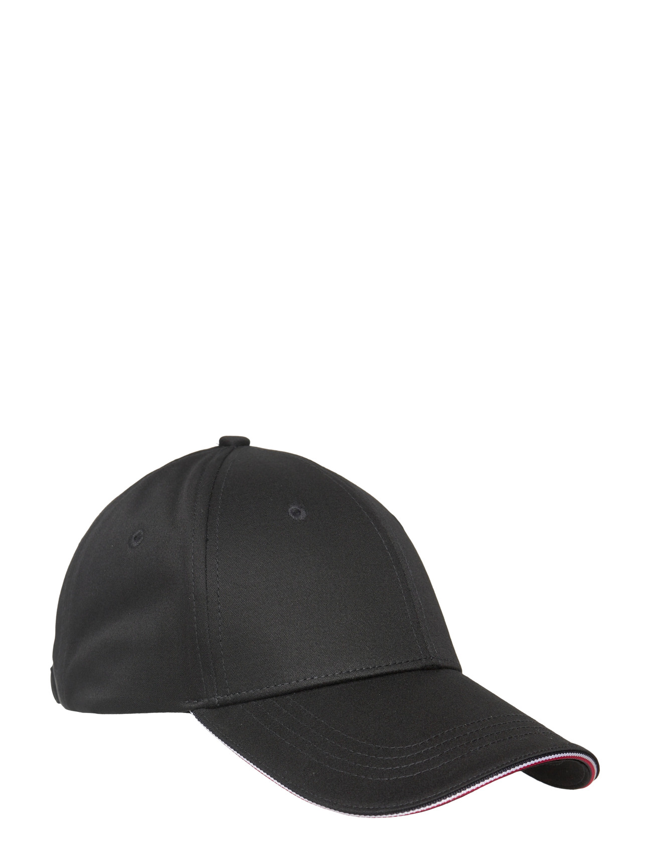 Tommy Hilfiger Th Corporate Cotton 6 Panel Cap, One Size, Black, Hovedbeklædning > Kasketter, Herre