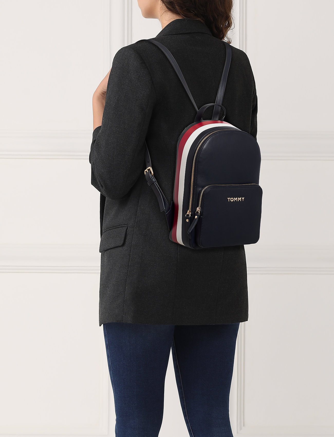 tommy hilfiger corporate mix backpack