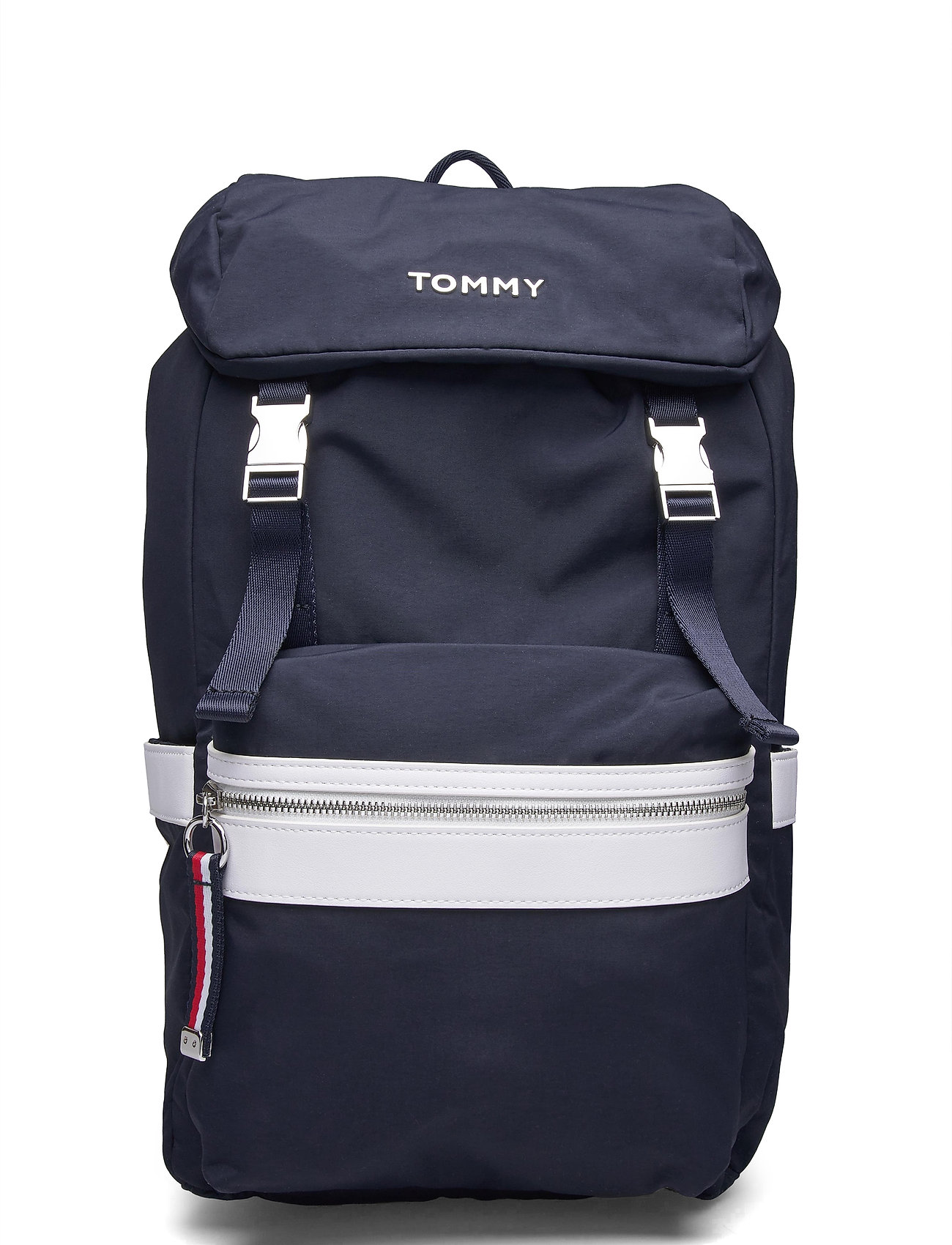 SKY CAPTAIN/WHITE Tommy Hilfiger Nylon Backpack Backpacks Backpacks Blå Tommy Hilfiger rygsække dame - Pashion.dk