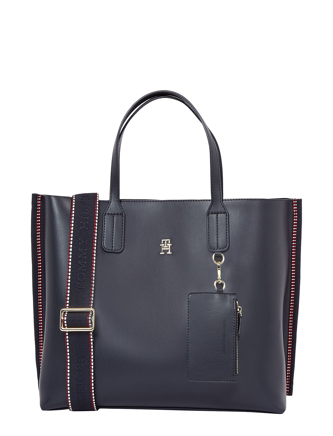 Th Distinct Satchel Corp Navy Tommy Hilfiger